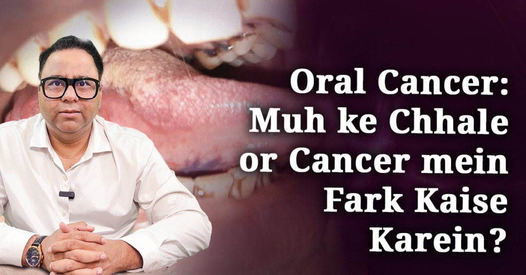Oral Cancer Symptoms vs Mouth Ulcers – Explained by Dr. Harshvardhan Atreya