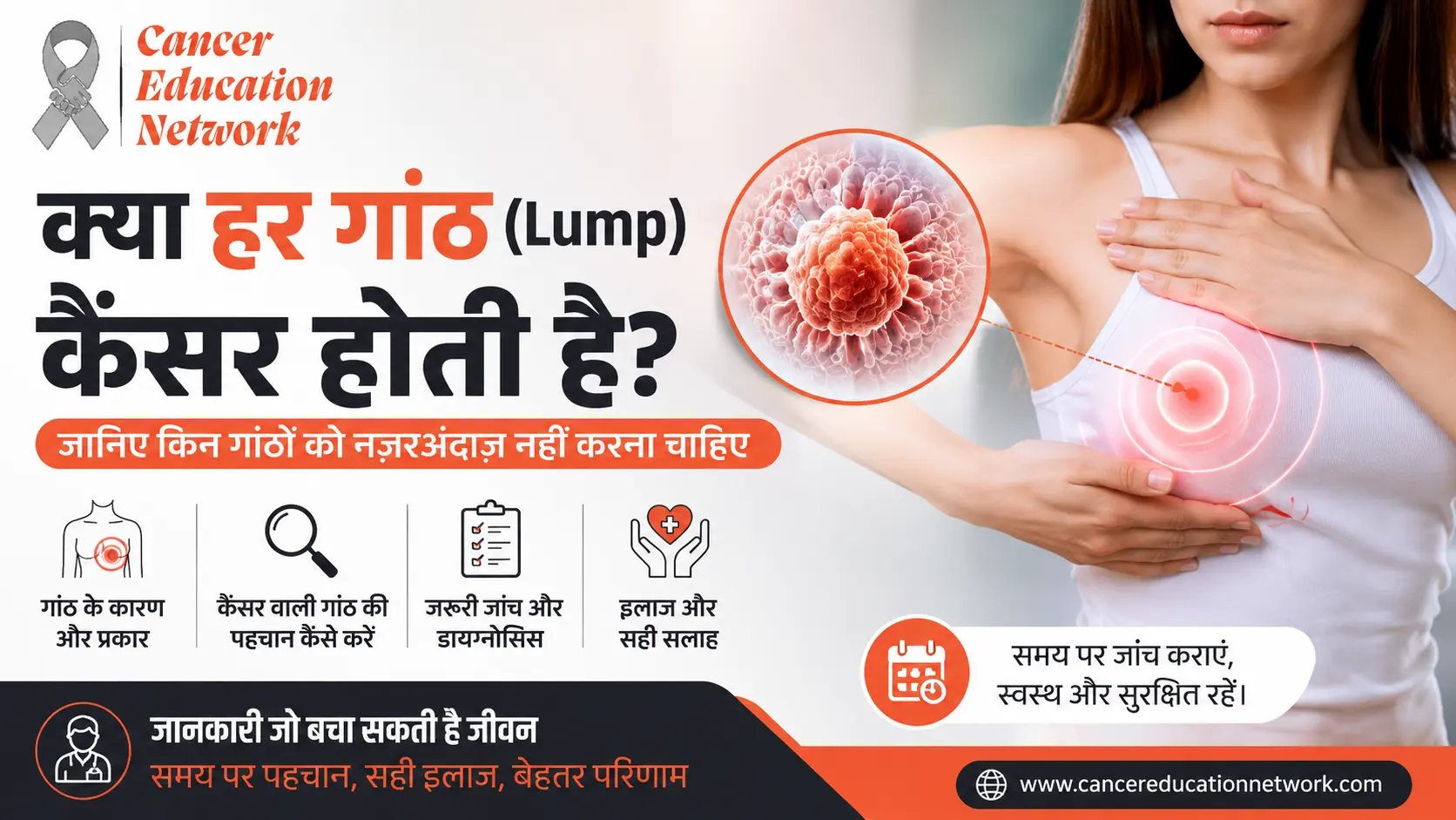 क्या हर गांठ (Lump) कैंसर होती है? जानिए कब चिंता करनी चाहिए